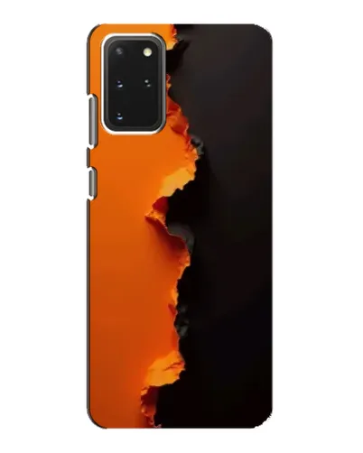 Чехол для Samsung Galaxy S20 с картинкой «Оранжевый разлом»