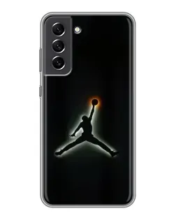 Чехол для Samsung Galaxy S21 FE с картинкой «Jordan Gradient Logo» Чехол для Samsung Galaxy S21 FE с картинкой «Jordan Gradient Logo»