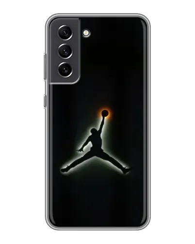Чехол для Samsung Galaxy S21 FE с картинкой «Jordan Gradient Logo» Чехол для Samsung Galaxy S21 FE с картинкой «Jordan Gradient Logo»