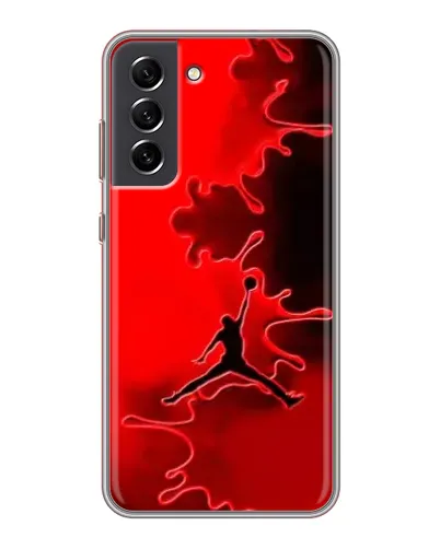 Чехол для Samsung Galaxy S21 FE с картинкой «Jordan Red Smoke» Чехол для Samsung Galaxy S21 FE с картинкой «Jordan Red Smoke»
