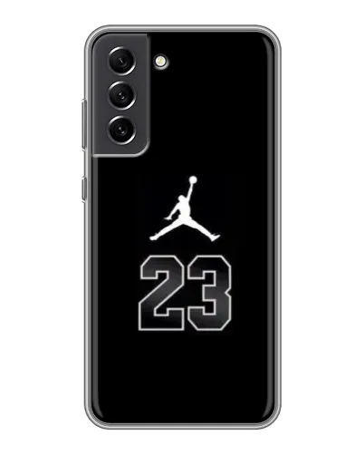 Чехол для Samsung Galaxy S21 FE с картинкой «Jordan Flight 23» Чехол для Samsung Galaxy S21 FE с картинкой «Jordan Flight 23»