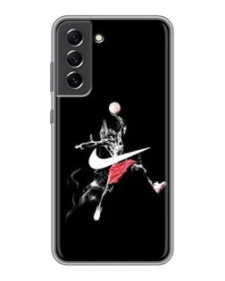 Чохол для Samsung Galaxy S21 FE з картинкою «Jordan Jumpman»