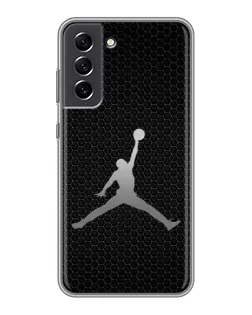 Чохол для Samsung Galaxy S21 FE з картинкою «Jordan Dark Carbon»