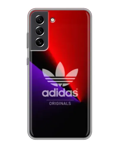 Чехол для Samsung Galaxy S21 FE с картинкой «Adidas Red Neon» Чехол для Samsung Galaxy S21 FE с картинкой «Adidas Red Neon»
