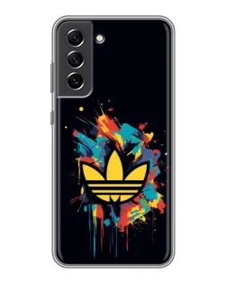 Чехол для Samsung Galaxy S21 FE с картинкой «Adidas Splash» Чехол для Samsung Galaxy S21 FE с картинкой «Adidas Splash»
