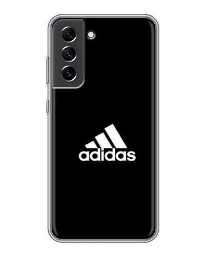Чехол для Samsung Galaxy S21 FE с картинкой «Черная классика Adidas» Чехол для Samsung Galaxy S21 FE с картинкой «Черная классика Adidas»