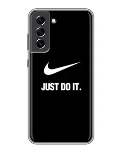Чохол для Samsung Galaxy S21 FE з картинкою «Класичний принт Nike»