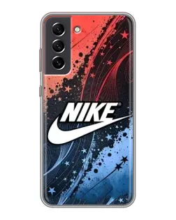 Чохол для Samsung Galaxy S21 FE з картинкою «Градієнтний принт Найк»