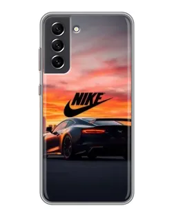 Чохол для Samsung Galaxy S21 FE з картинкою «Nike та суперкар»