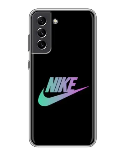 Чехол для Samsung Galaxy S21 FE с картинкой «Nike — городская ночь» Чехол для Samsung Galaxy S21 FE с картинкой «Nike — городская ночь»