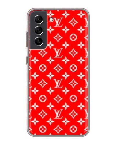 Чехол для Samsung Galaxy S21 FE с картинкой «Яркий паттерн LV» Чехол для Samsung Galaxy S21 FE с картинкой «Яркий паттерн LV»