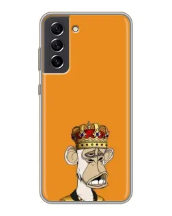 Чехол для Samsung Galaxy S21 FE с картинкой «Золотая обезьяна Bored Ape» Чехол для Samsung Galaxy S21 FE с картинкой «Золотая обезьяна Bored Ape»