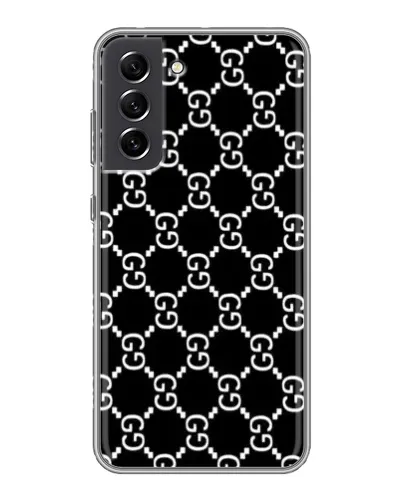 Чехол для Samsung Galaxy S21 FE с картинкой «Gucci — сетчатый паттерн» Чехол для Samsung Galaxy S21 FE с картинкой «Gucci — сетчатый паттерн»