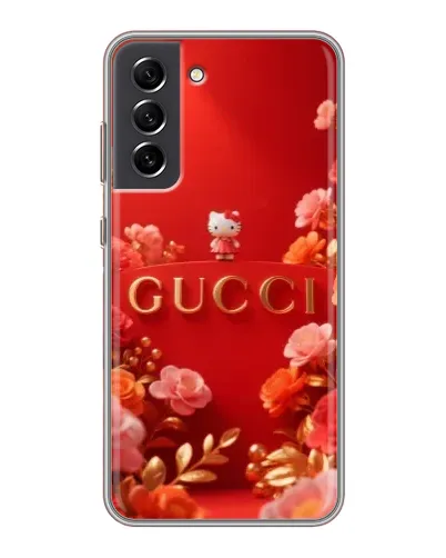 Чехол для Samsung Galaxy S21 FE с картинкой «Gucci — золотой сад» Чехол для Samsung Galaxy S21 FE с картинкой «Gucci — золотой сад»