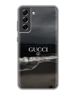 Чохол для Samsung Galaxy S21 FE з картинкою «Gucci — морський прибій» Чохол для Samsung Galaxy S21 FE з картинкою «Gucci — морський прибій»