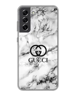 Чохол для Samsung Galaxy S21 FE з картинкою «Gucci — мармуровий шик» Чохол для Samsung Galaxy S21 FE з картинкою «Gucci — мармуровий шик»
