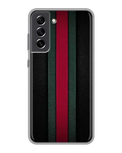 Чехол для Samsung Galaxy S21 FE с картинкой «Gucci — неоновая линия» Чехол для Samsung Galaxy S21 FE с картинкой «Gucci — неоновая линия»