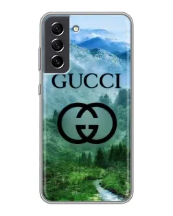 Чохол для Samsung Galaxy S21 FE з картинкою «Gucci — гірський пейзаж» Чохол для Samsung Galaxy S21 FE з картинкою «Gucci — гірський пейзаж»