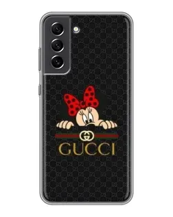Чохол для Samsung Galaxy S21 FE з картинкою «Мінні Маус Gucci — чорний» Чохол для Samsung Galaxy S21 FE з картинкою «Мінні Маус Gucci — чорний»