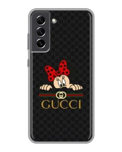 Чехол для Samsung Galaxy S21 FE с картинкой «Минни Маус Gucci — черный» Чехол для Samsung Galaxy S21 FE с картинкой «Минни Маус Gucci — черный»