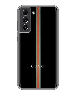 Чохол для Samsung Galaxy S21 FE з картинкою «Gucci — строга лінія» Чохол для Samsung Galaxy S21 FE з картинкою «Gucci — строга лінія»