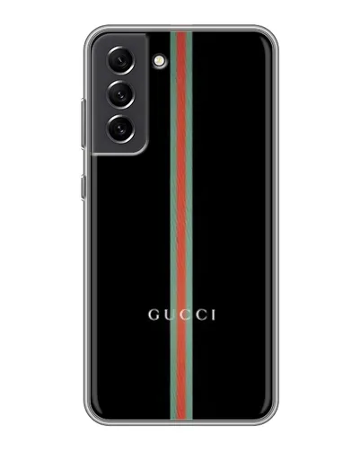 Чехол для Samsung Galaxy S21 FE с картинкой «Gucci — строгая линия» Чехол для Samsung Galaxy S21 FE с картинкой «Gucci — строгая линия»