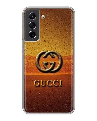 Чехол для Samsung Galaxy S21 FE с картинкой «Gucci — солнечный градиент» Чехол для Samsung Galaxy S21 FE с картинкой «Gucci — солнечный градиент»