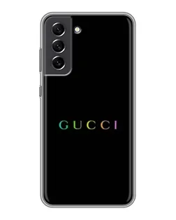 Чохол для Samsung Galaxy S21 FE з картинкою «Gucci — неоновий мінімалізм» Чохол для Samsung Galaxy S21 FE з картинкою «Gucci — неоновий мінімалізм»