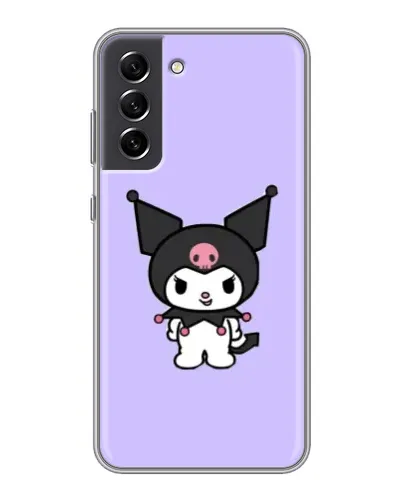Чехол для Samsung Galaxy S21 FE с картинкой «Kuromi — нежный фиолетовый» Чехол для Samsung Galaxy S21 FE с картинкой «Kuromi — нежный фиолетовый»