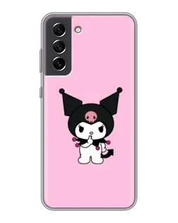 Чехол для Samsung Galaxy S21 FE с картинкой «Kuromi — розовая нежность» Чехол для Samsung Galaxy S21 FE с картинкой «Kuromi — розовая нежность»