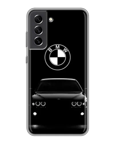 Чехол для Samsung Galaxy S21 FE с картинкой «BMW — взгляд из темноты»