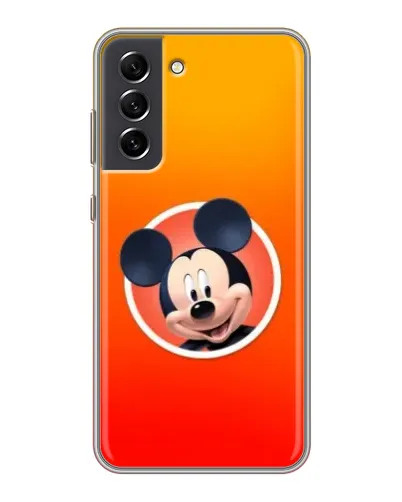 Чехол для Samsung Galaxy S21 FE с картинкой «Mickey в круге»