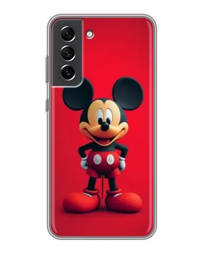 Чехол для Samsung Galaxy S21 FE с картинкой «Mickey в полный рост»
