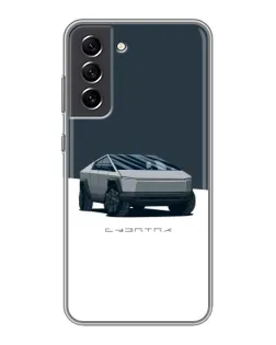 Чохол для Samsung Galaxy S21 FE з картинкою «Сріблястий Cybertruck Tesla» Чохол для Samsung Galaxy S21 FE з картинкою «Сріблястий Cybertruck Tesla»