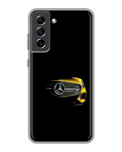 Чехол для Samsung Galaxy S21 FE с картинкой «Mercedes — ретро стиль»