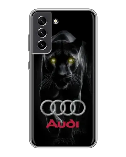 Чохол для Samsung Galaxy S21 FE з картинкою «Пантера та Audi» Чохол для Samsung Galaxy S21 FE з картинкою «Пантера та Audi»