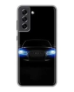 Чохол для Samsung Galaxy S21 FE з картинкою «Audi в неоні»