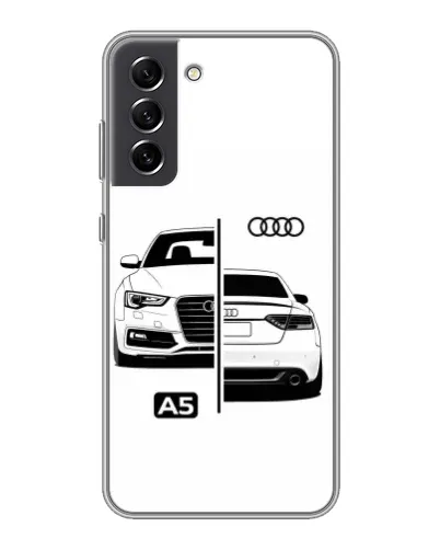 Чохол для Samsung Galaxy S21 FE з картинкою «Audi — контрастний дизайн» Чохол для Samsung Galaxy S21 FE з картинкою «Audi — контрастний дизайн»