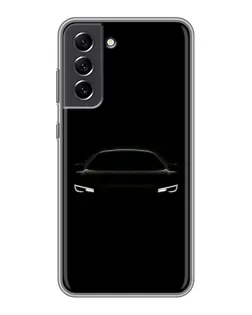 Чохол для Samsung Galaxy S21 FE з картинкою «Погляд Audi у темряві»
