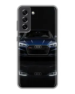 Чохол для Samsung Galaxy S21 FE з картинкою «Audi — нічне відображення»