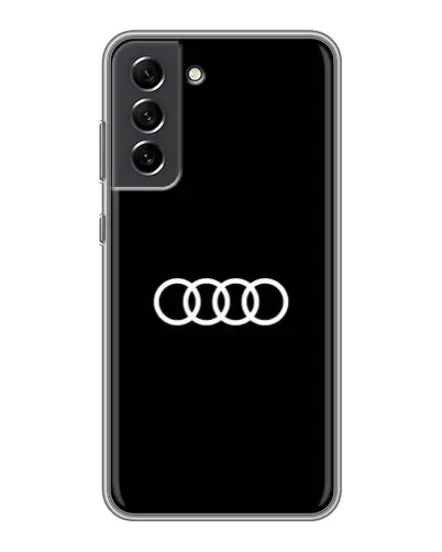 Чохол для Samsung Galaxy S21 FE з картинкою «Audi White Logo» Чохол для Samsung Galaxy S21 FE з картинкою «Audi White Logo»