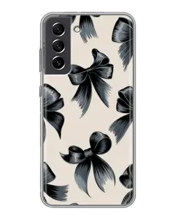 Чехол для Samsung Galaxy S21 FE с картинкой «Банты Coquette»
