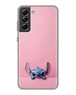 Чохол для Samsung Galaxy S21 FE з картинкою «Stitch визирає»