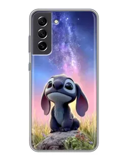 Чохол для Samsung Galaxy S21 FE з картинкою «Стіч на світанку»