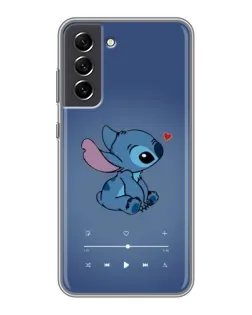 Чохол для Samsung Galaxy S21 FE з картинкою «Музичний Stitch»