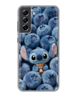 Чохол для Samsung Galaxy S21 FE з картинкою «Стіч та лохина»