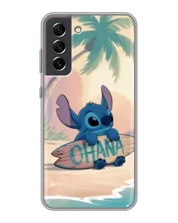 Чохол для Samsung Galaxy S21 FE з картинкою «Стіч на серфі»