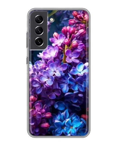 Чехол для Samsung Galaxy S21 FE с картинкой «Сиреневый цвет»