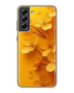 Чохол для Samsung Galaxy S21 FE з картинкою «Золоті пелюстки» Чохол для Samsung Galaxy S21 FE з картинкою «Золоті пелюстки»