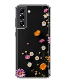 Чохол для Samsung Galaxy S21 FE з картинкою «Квіткова композиція» Чохол для Samsung Galaxy S21 FE з картинкою «Квіткова композиція»